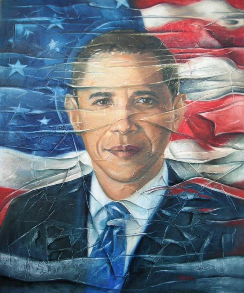 Portrait of President Obama